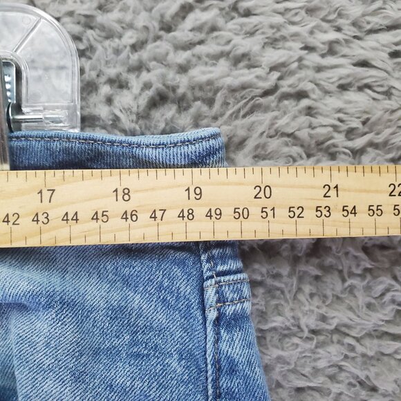 Old Navy Jeans Womens 18 Light Blue O.G. Straight High Rise Stretch Denim - Picture 6 of 11